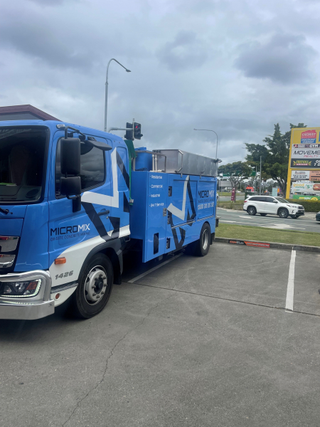 Micro Mix Fencing Concrete Truck Branding